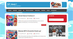 Desktop Screenshot of 321jouer.com
