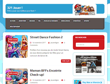 Tablet Screenshot of 321jouer.com